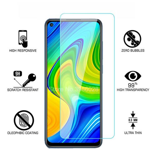 Kính cường lực Xiaomi Redmi 10X 4G / Redmi Note 9 (Trong suốt, Không Full)