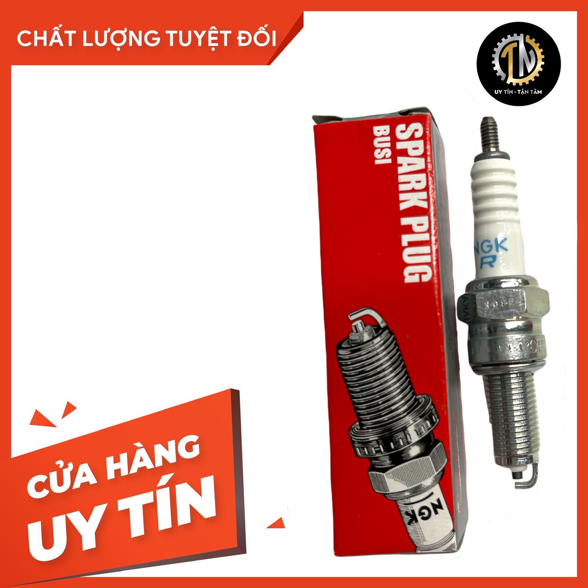 [HCM]Bugi chân dài cho Exciter 150 NGK CPR8EA-9 chính hãng Yamaha
