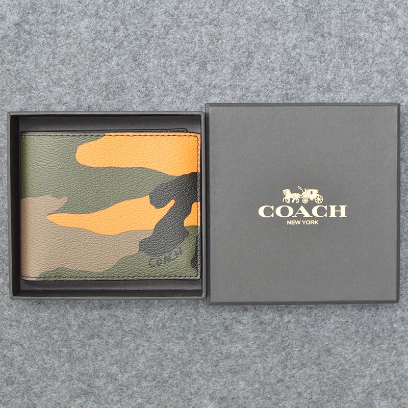 [HCM]Coach Ví Nam Coach F87192 Authentic Camo