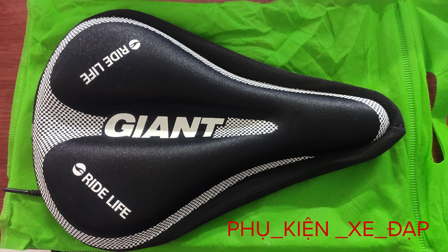 Bọc yên xe đạp Giant Ride Silicon dày dặn,siêu êm