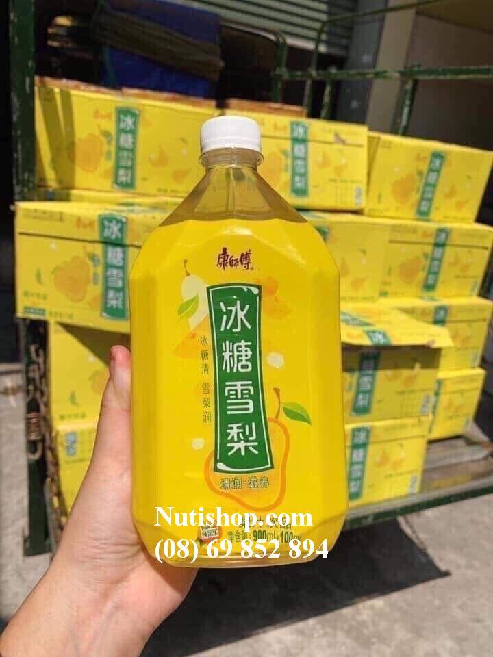 Nước lê đường phèn Đài Loan chai 1000ml