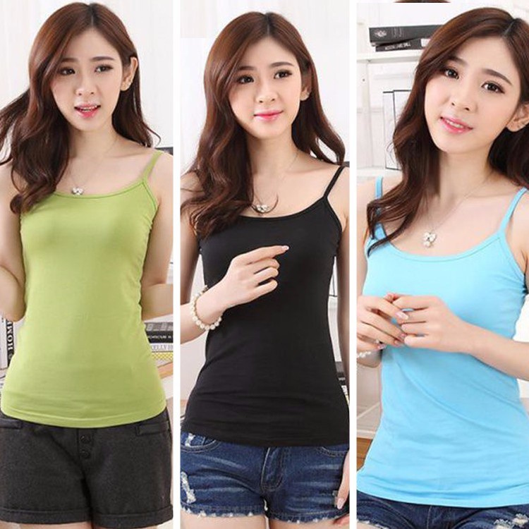 [HCM]Áo thun ôm nữ 2 dây