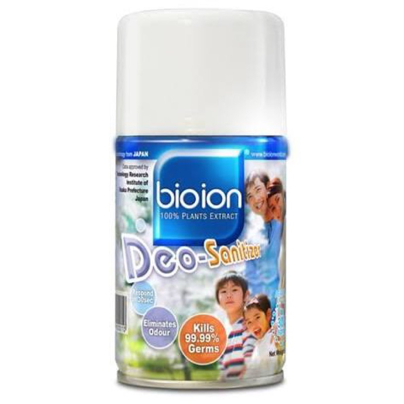 Bình Xịt Diệt Khuẩn & Khử Mùi -Bioion Deo-Sanitizer Malaysia 250ml