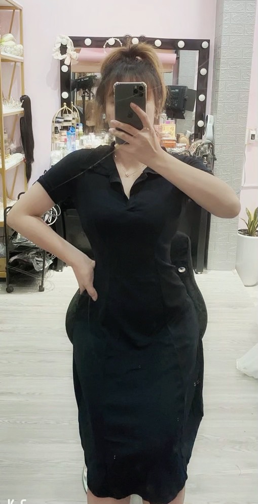 Đầm Body Cổ Trụ Phom Dài Dáng Xòe Thun Borip Thích Hợp Mặc Đi Tiệc Đi Làm Đi Chơi Phù Hợp Với Mọi Phong Cách