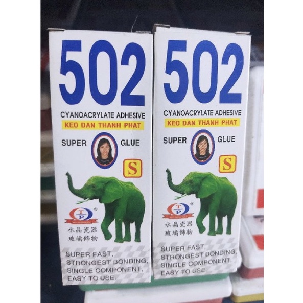 Keo dán 502 S Thành Phát hộp 50 chai