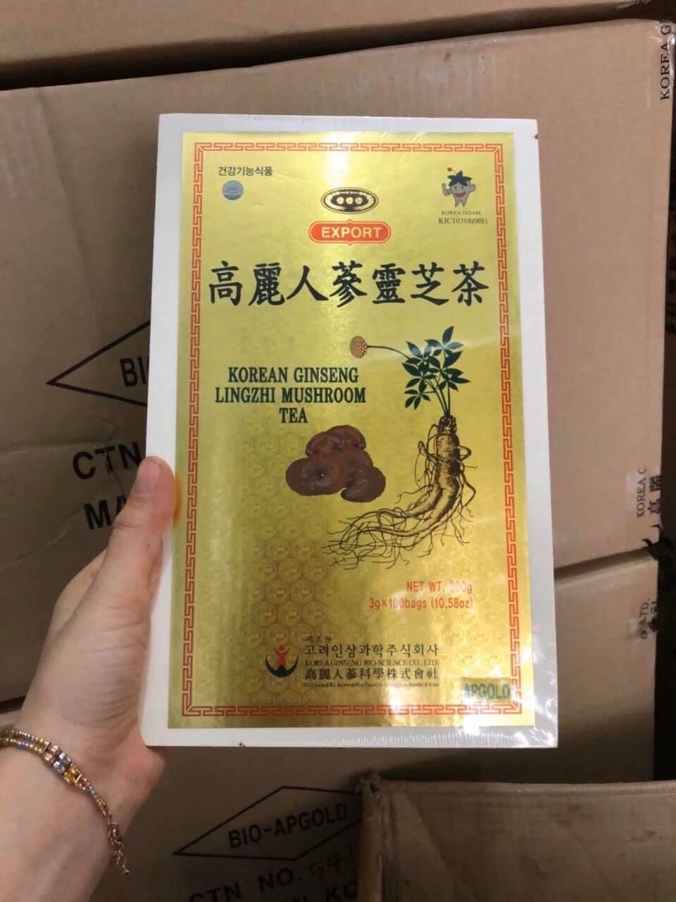 TRÀ SÂM LINH CHI BIO