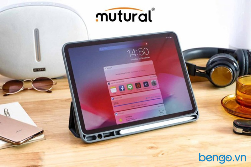 Bao Da IPad Mini 6 2021 MUTURAL With Pencil Holder