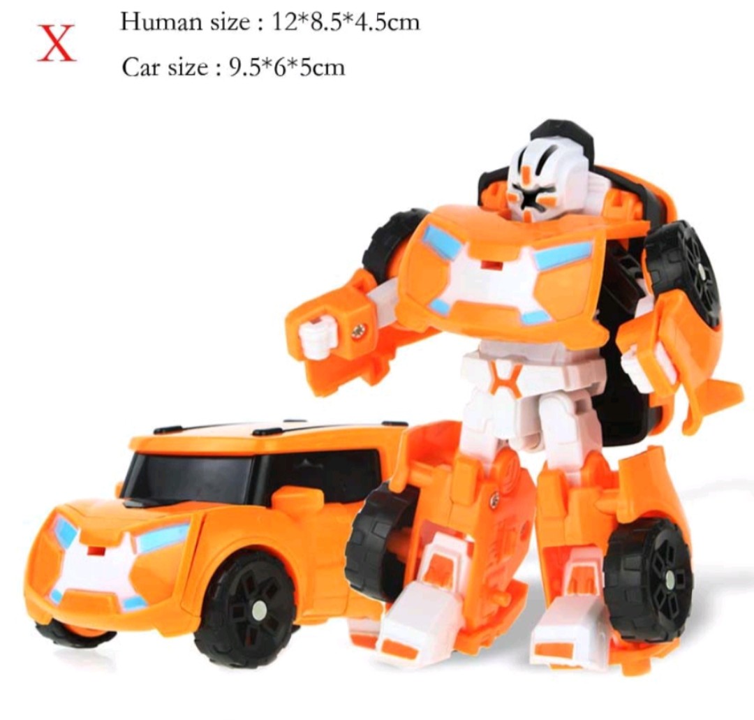 Vỉ ráp ROBOT mini, ROBOT biến hình dành cho bé của Lam Anh Store