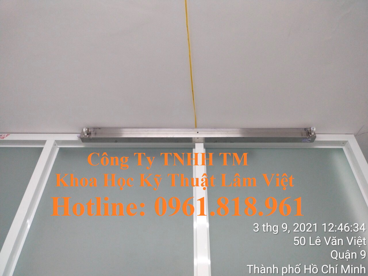Đèn Tiệt Trùng UVC  Lắp Đặt Trần Nhà
