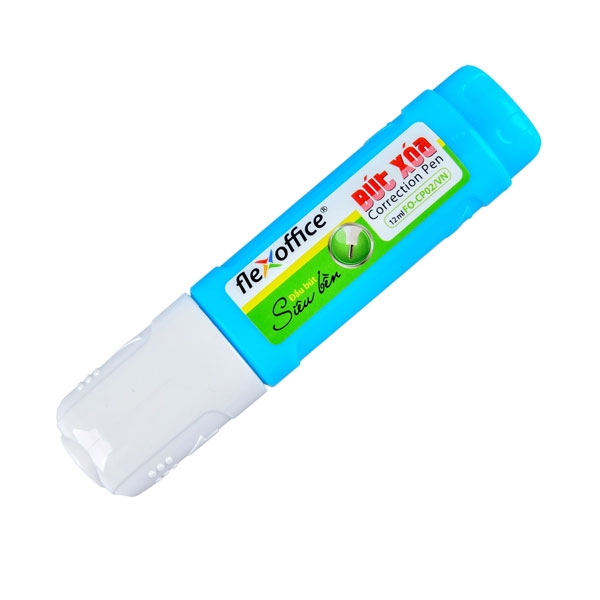 Bút xóa 12 ml - flexoffice fo-cp02vn - màu xanh dương