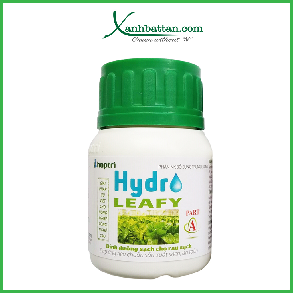 Dung Dịch Thủy Canh Rau Ăn Lá Hydro Leafy 2 Chai AB
