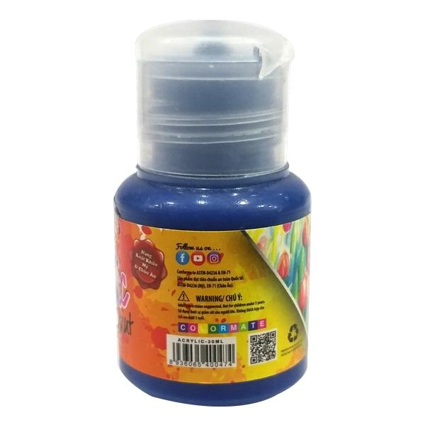 Bộ 12 chai màu vẽ acrylic 30ml