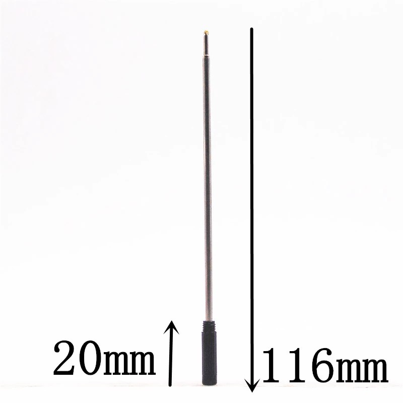 [Set 2c] Ruột bút viết Bi nét 0.7 mm vỏ sắt dài