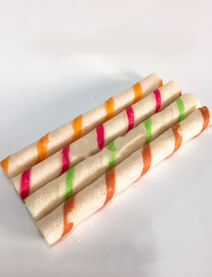1 KG Bánh Ống Quế Màu