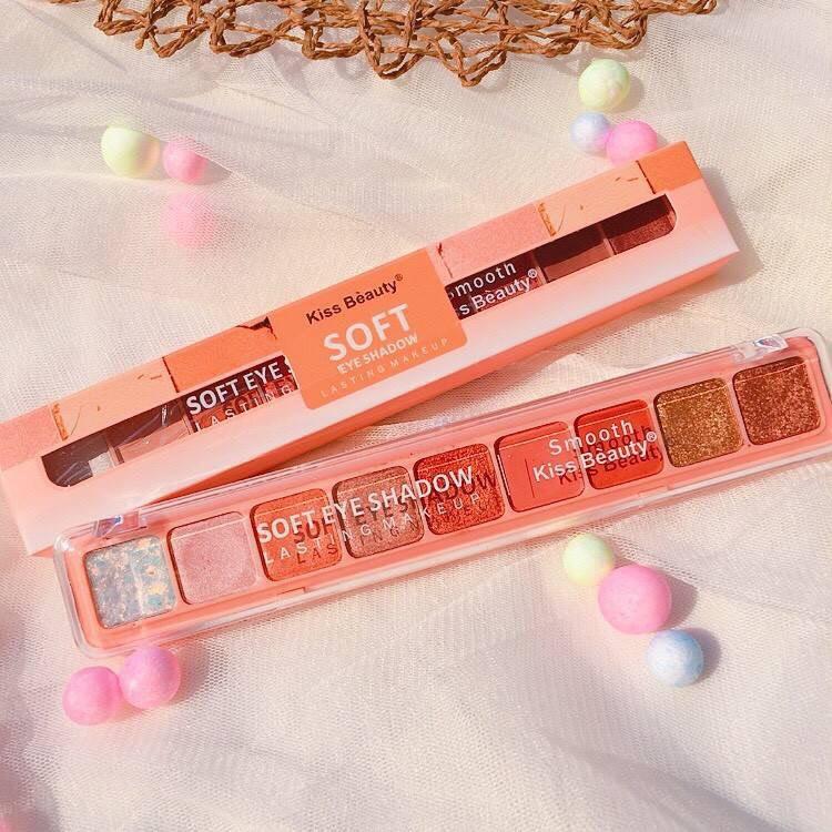[HCM]Phấn mắt Kiss Beauty Soft Eye 9 ô