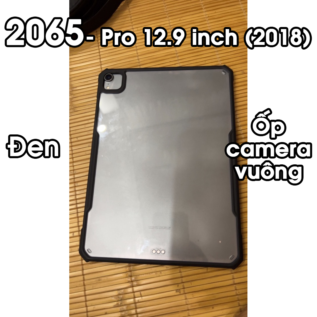 [Giao Hỏa Tốc] Ốp lưng XUNDD iPad Pro 12.9 inch (2018) - Chống shock, Mặt lưng trong suốt, Viền TPU