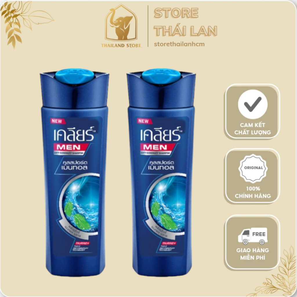 [NỘI ĐỊA THÁI] DẦU GỘI CLEAR MEN THÁI LAN BẢN MINI SIZE