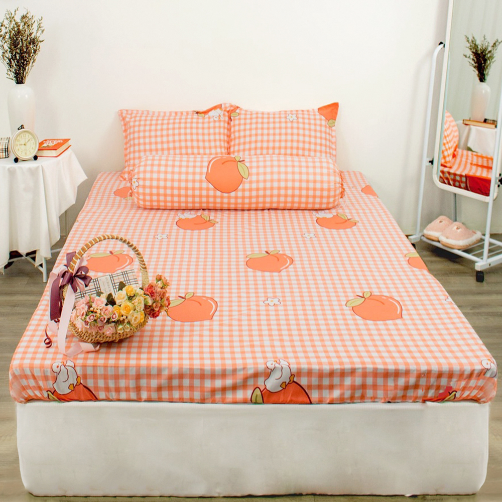 Bộ ga gối 3 món Poly Cotton siêu chất, siêu bền đẹp (Giá hủy diệt)