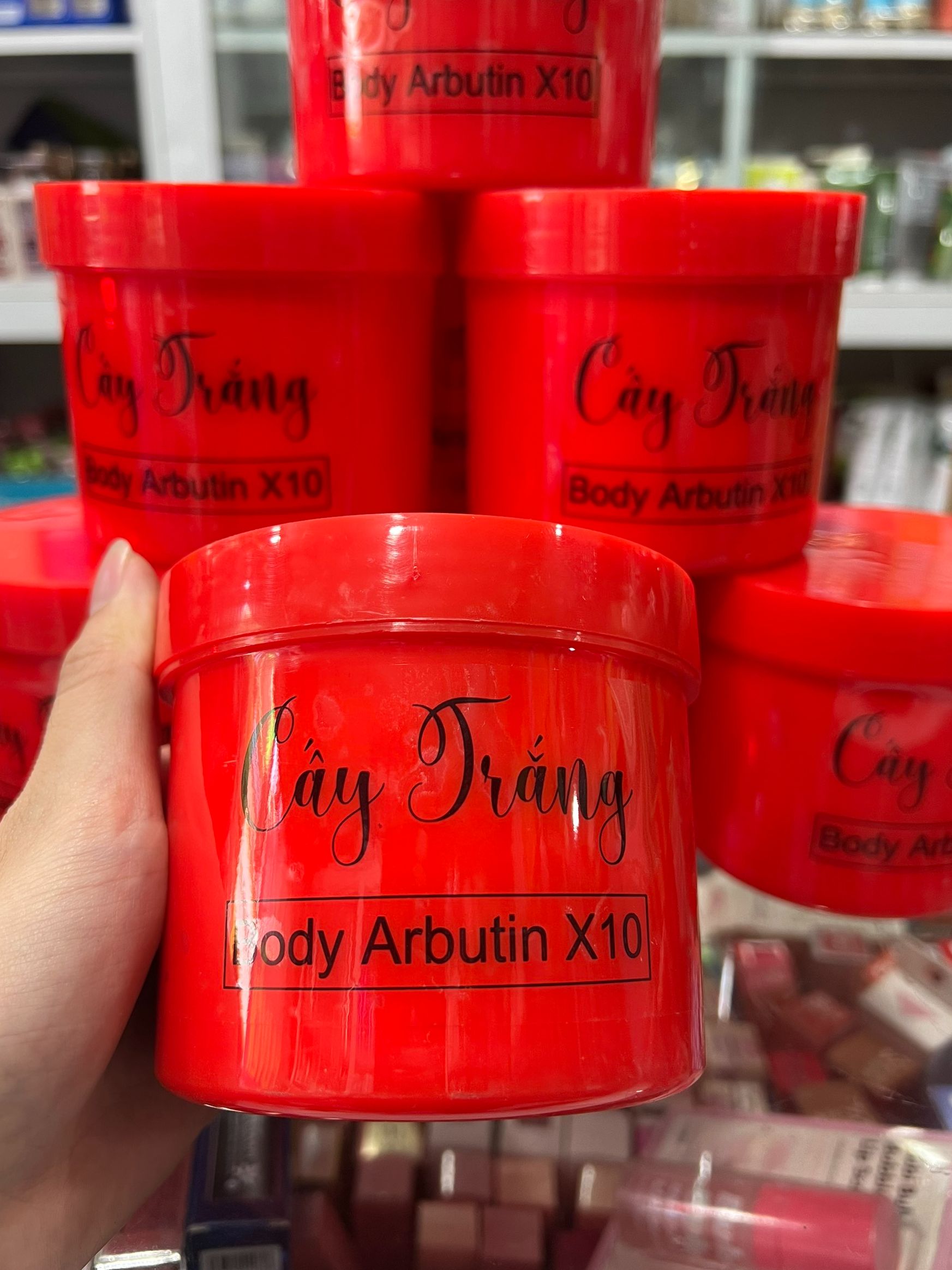Kem Body Cấy Trắng Arbutin x10