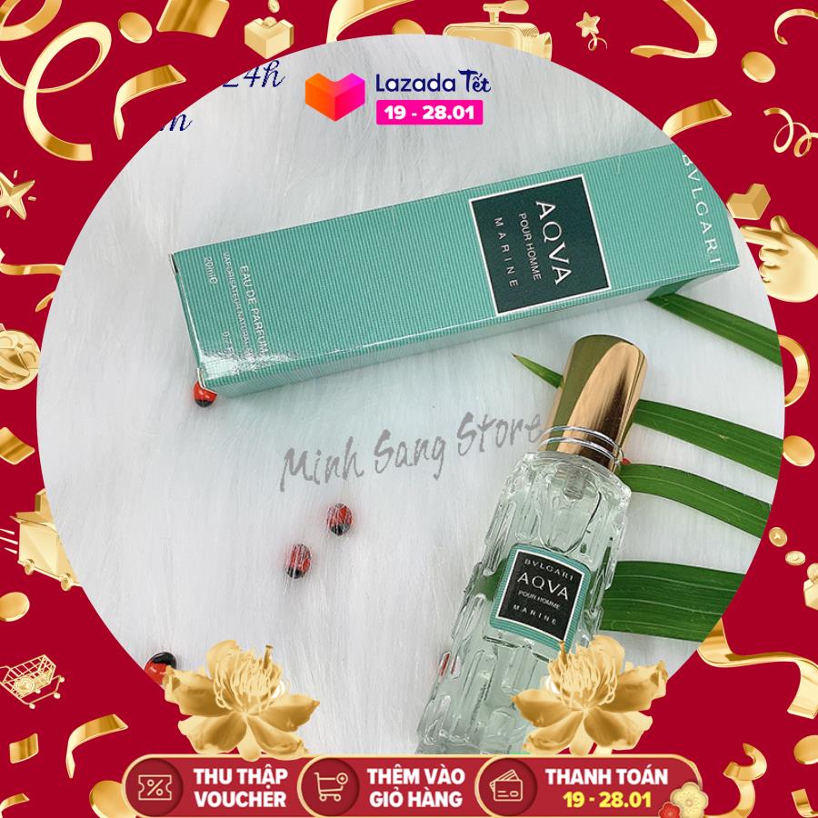 [HCM]NƯỚC HOA NAM CHIẾT PHÁP CAO CẤP AQUA 20ML
