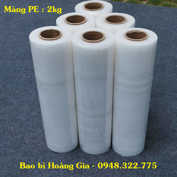 Màng chít PE bọc hàng 2kg khổ 50cm