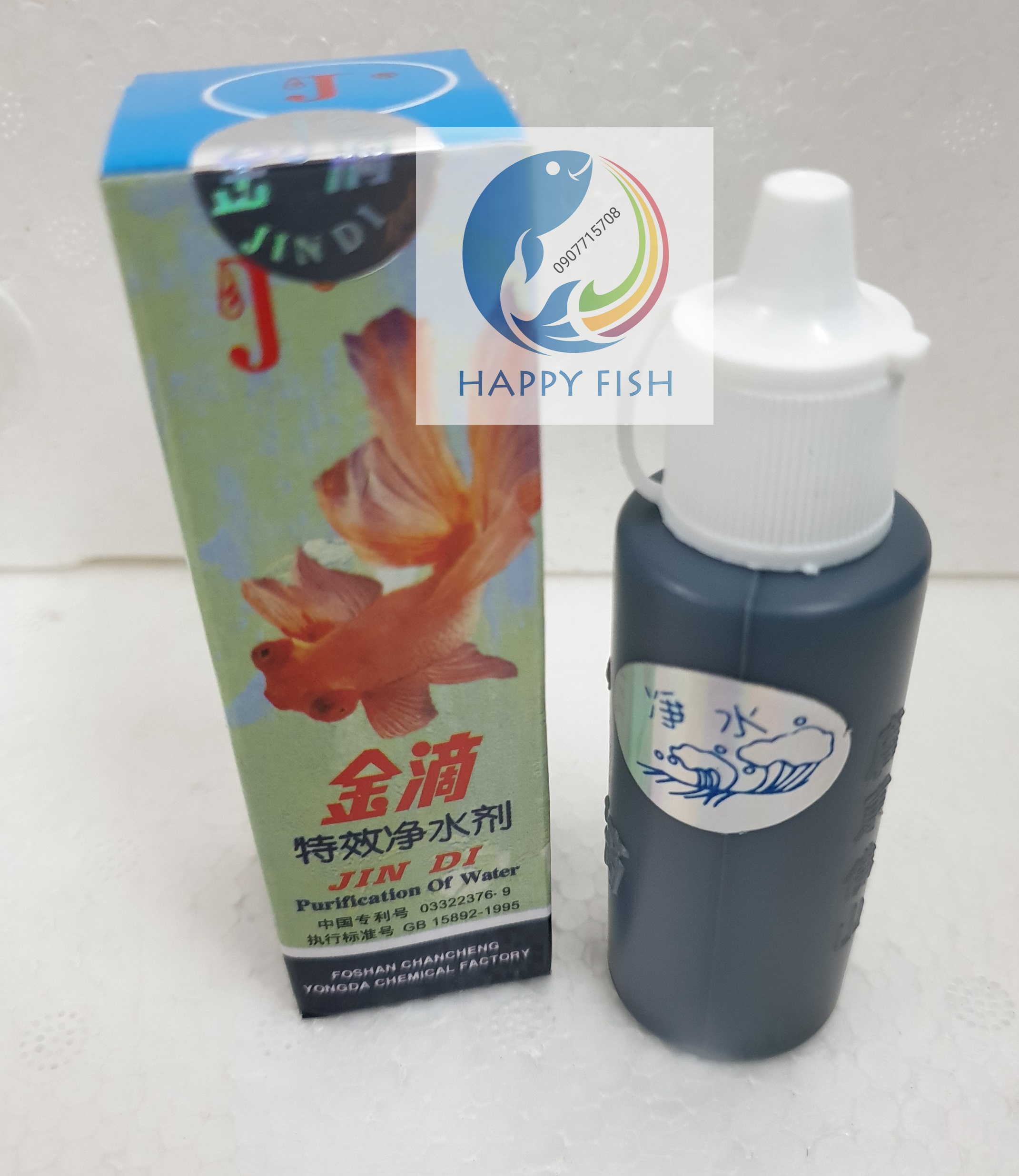 Dung Dịch làm trong nước Jindi cho hồ cá