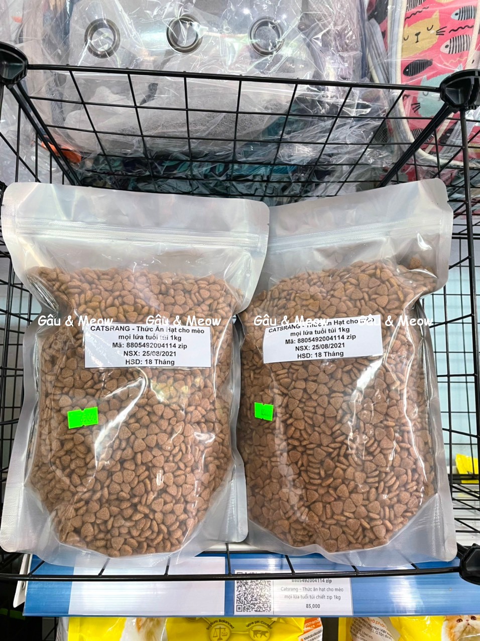 [Túi 5kg]  Thức ăn hạt Catsrang (Cat'srang)cho mèo mọi lứa tuổi