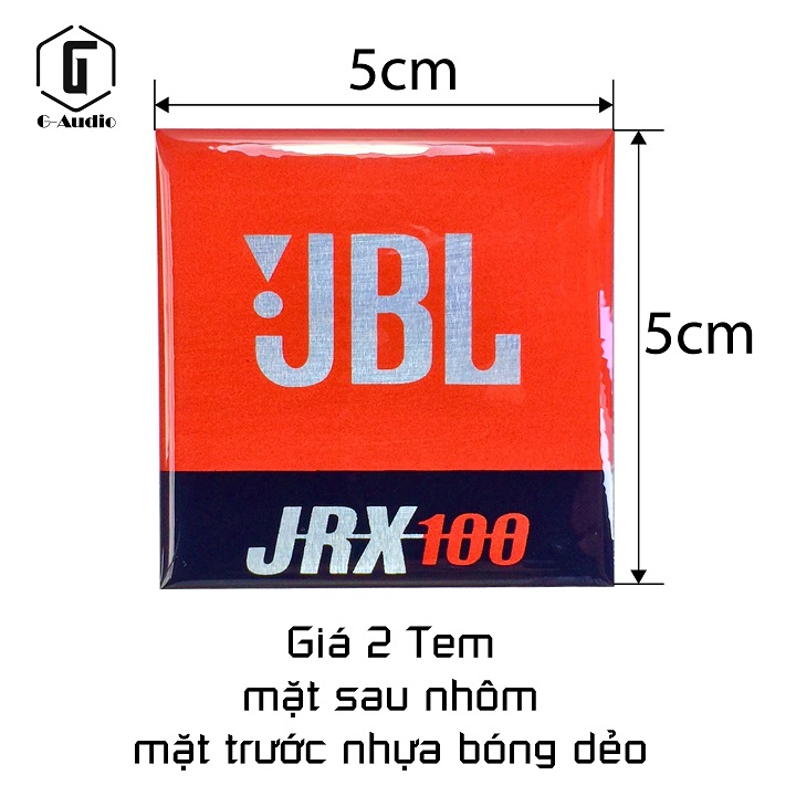 Tem Dán Loa JRX100
