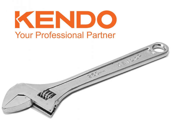 Mỏ lết 200mm 8inch độ rộng max 30mm cs KENDO 15132