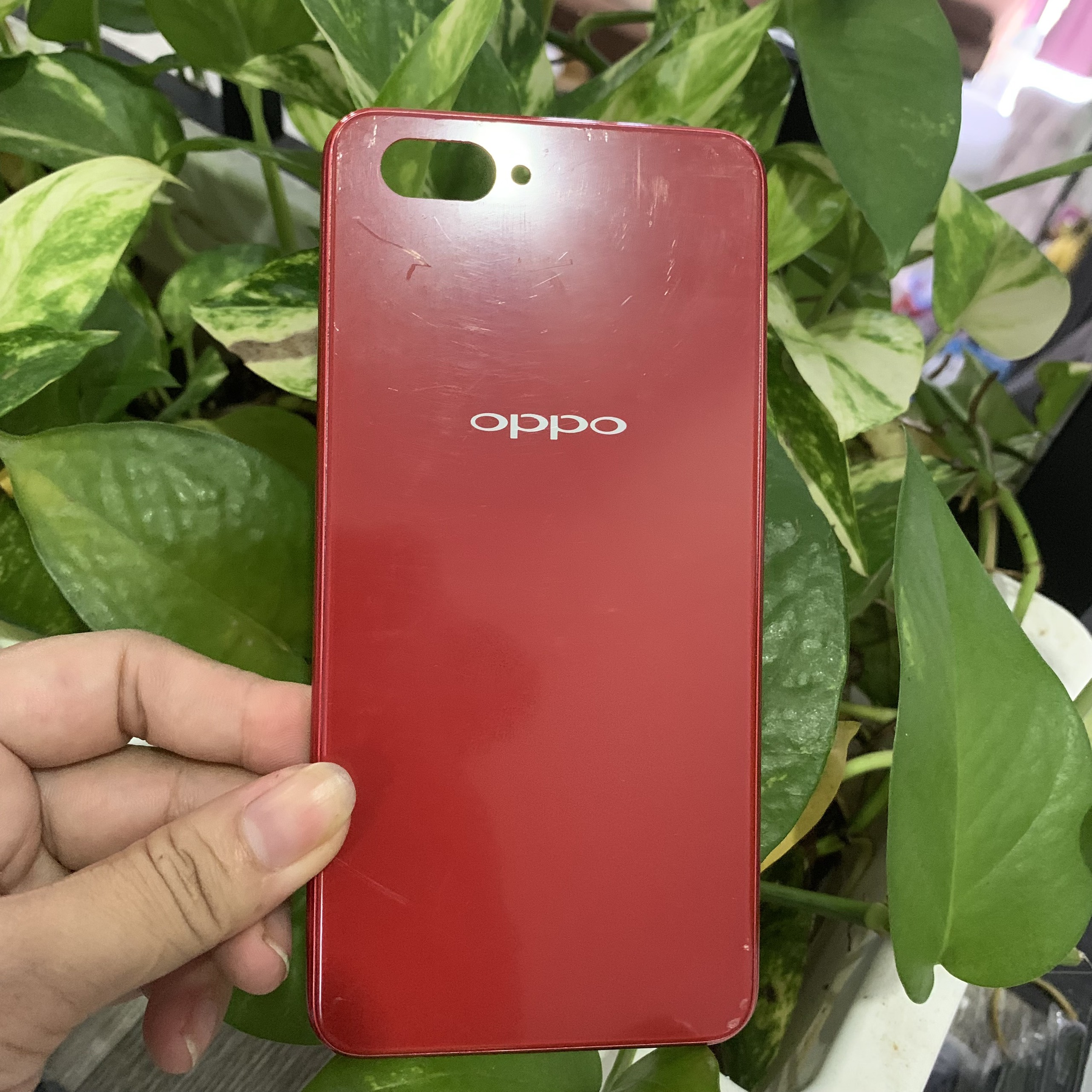 vỏ oppo a3s 32g lỗ trọc sim trên