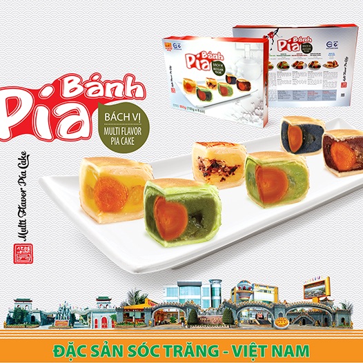 Bánh pía Bách Vị Tân Huê Viên