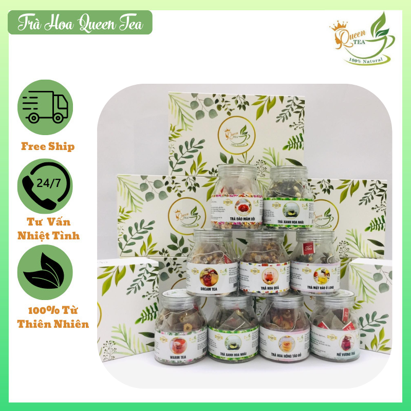 Trà Dưỡng Tâm - Trà Hoa Queen Tea