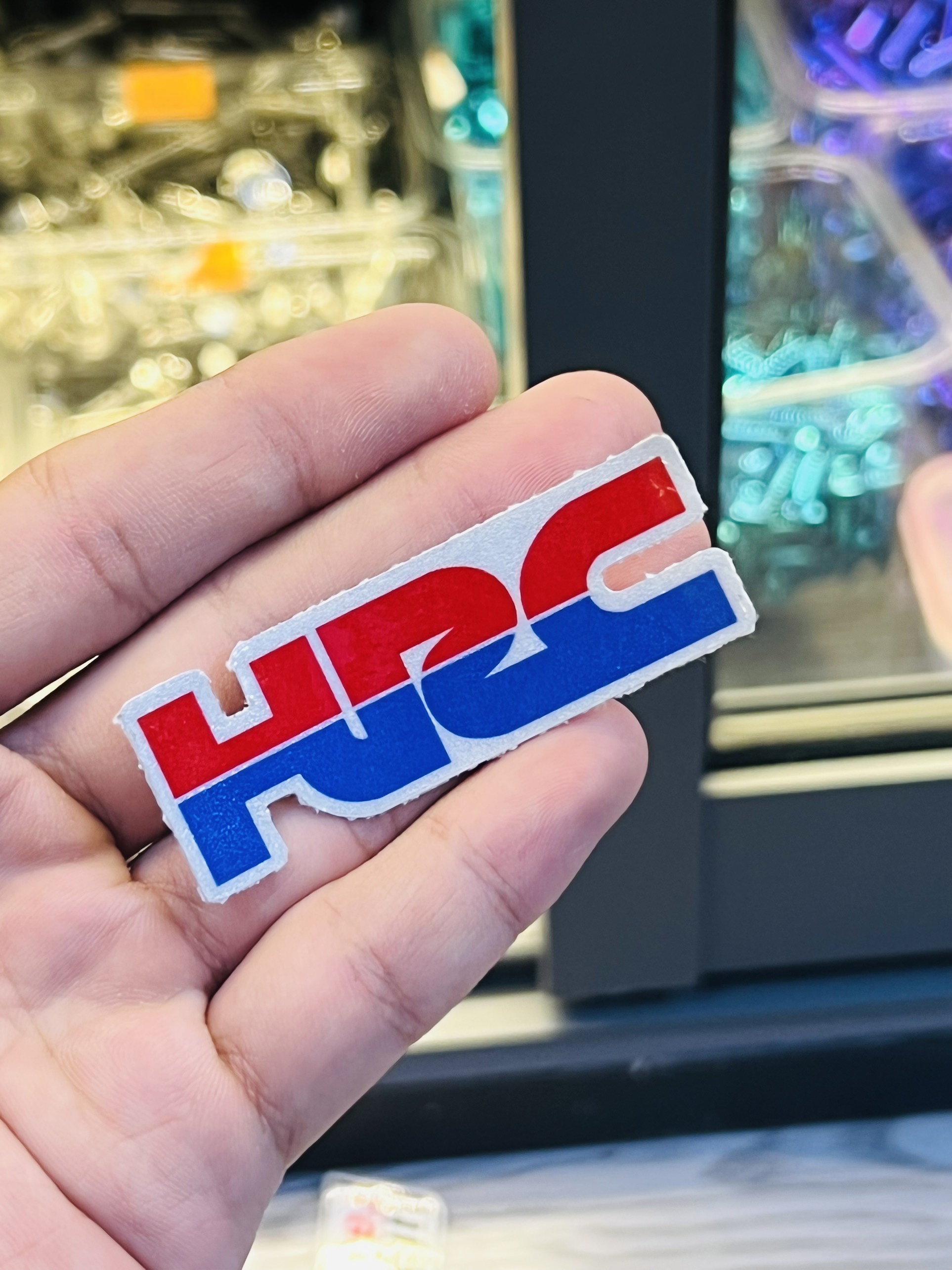 Tem Sticker Phụ Kiện, Hãng Xe - Racing Mini