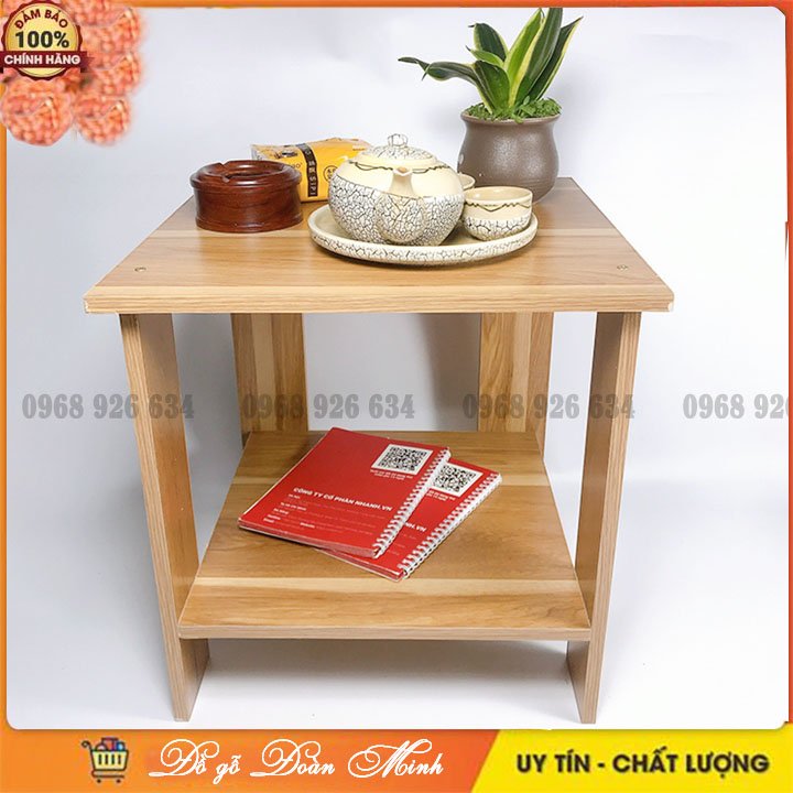 Bàn trà Cafe ⚡RẺ VÔ ĐỊCH⚡ Kệ gỗ tab đầu giường nhỏ gọn tiện lợi trang trí nhà cửa siêu xinh