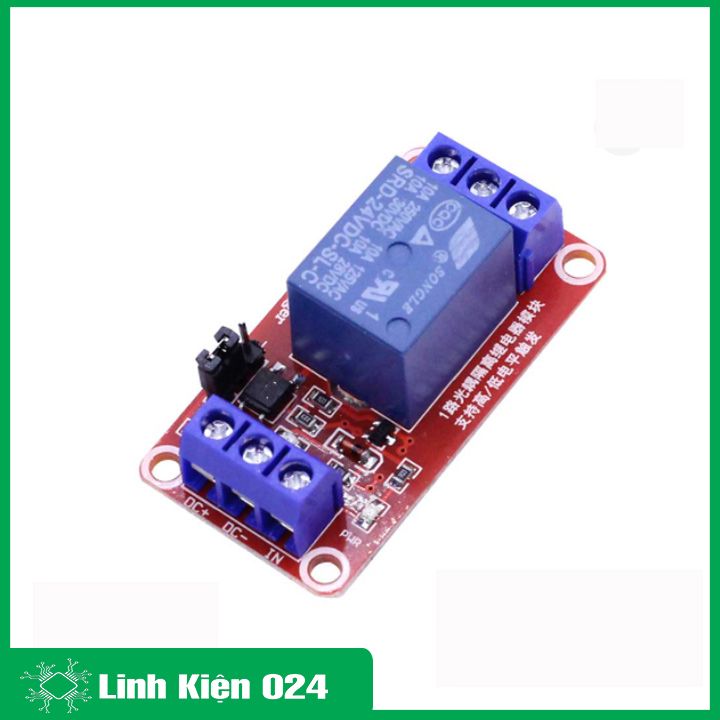 Module relay 24VDC 1 kênh / 2 kênh High/Low