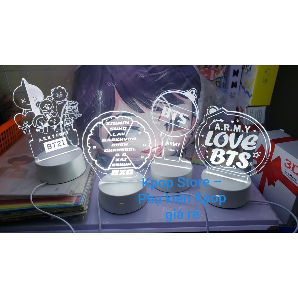 Đèn ngủ BTS đèn phát sáng BTS
