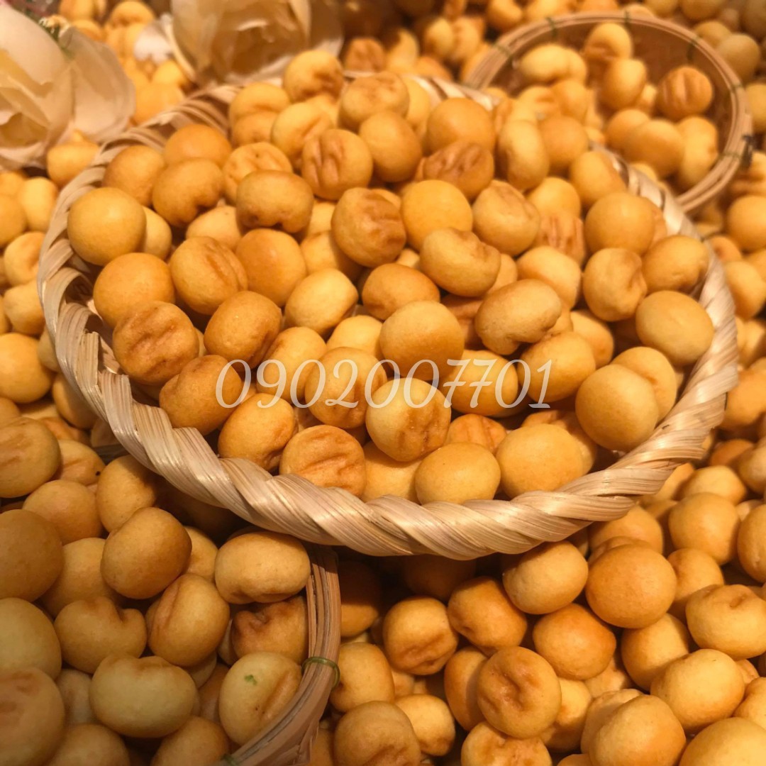 100g bánh hạt ngọc (bánh nút)- đồ ăn vặt - bách hóa online uy tín