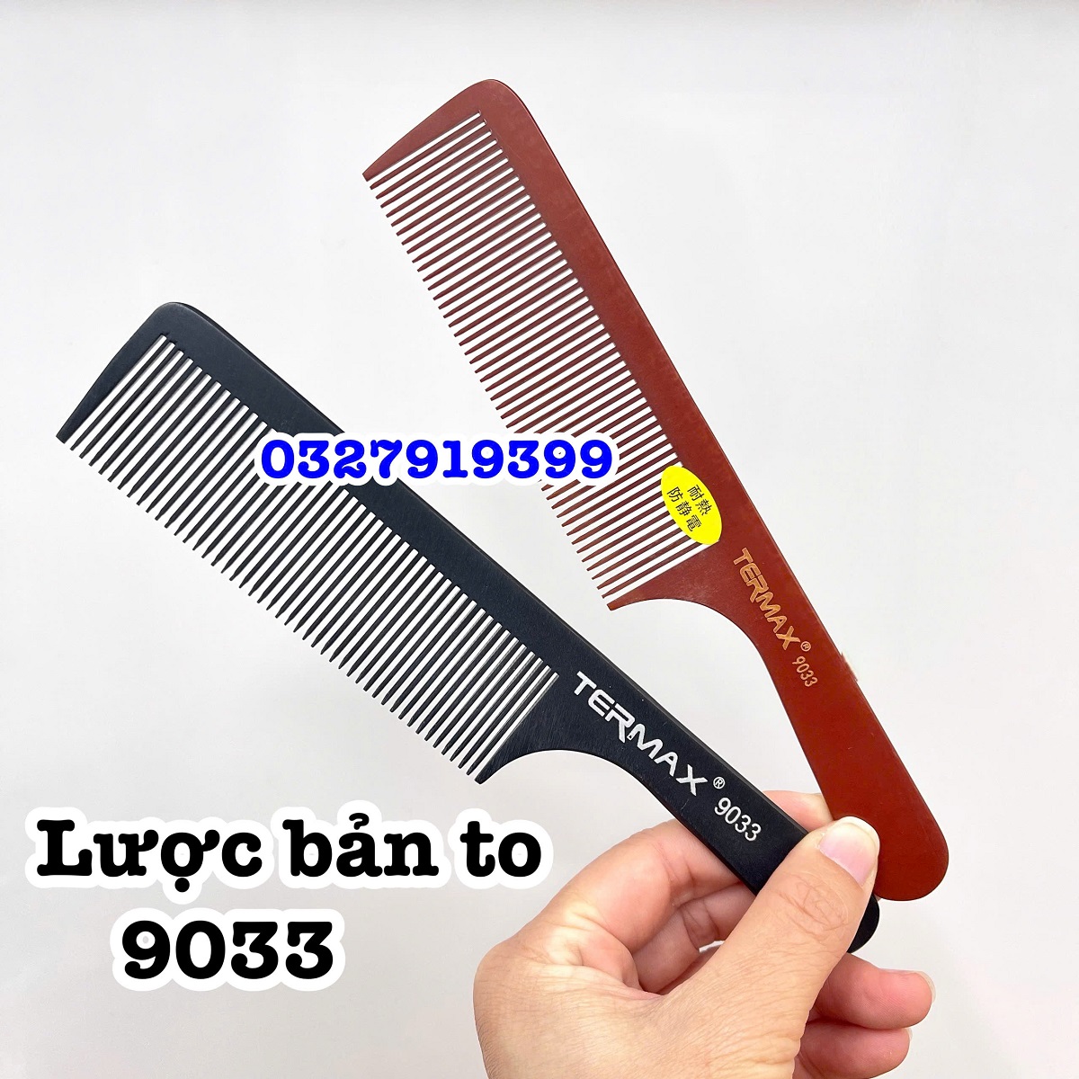 Lược cắt tóc nam nữ TERMAX 9033 - lược sừng