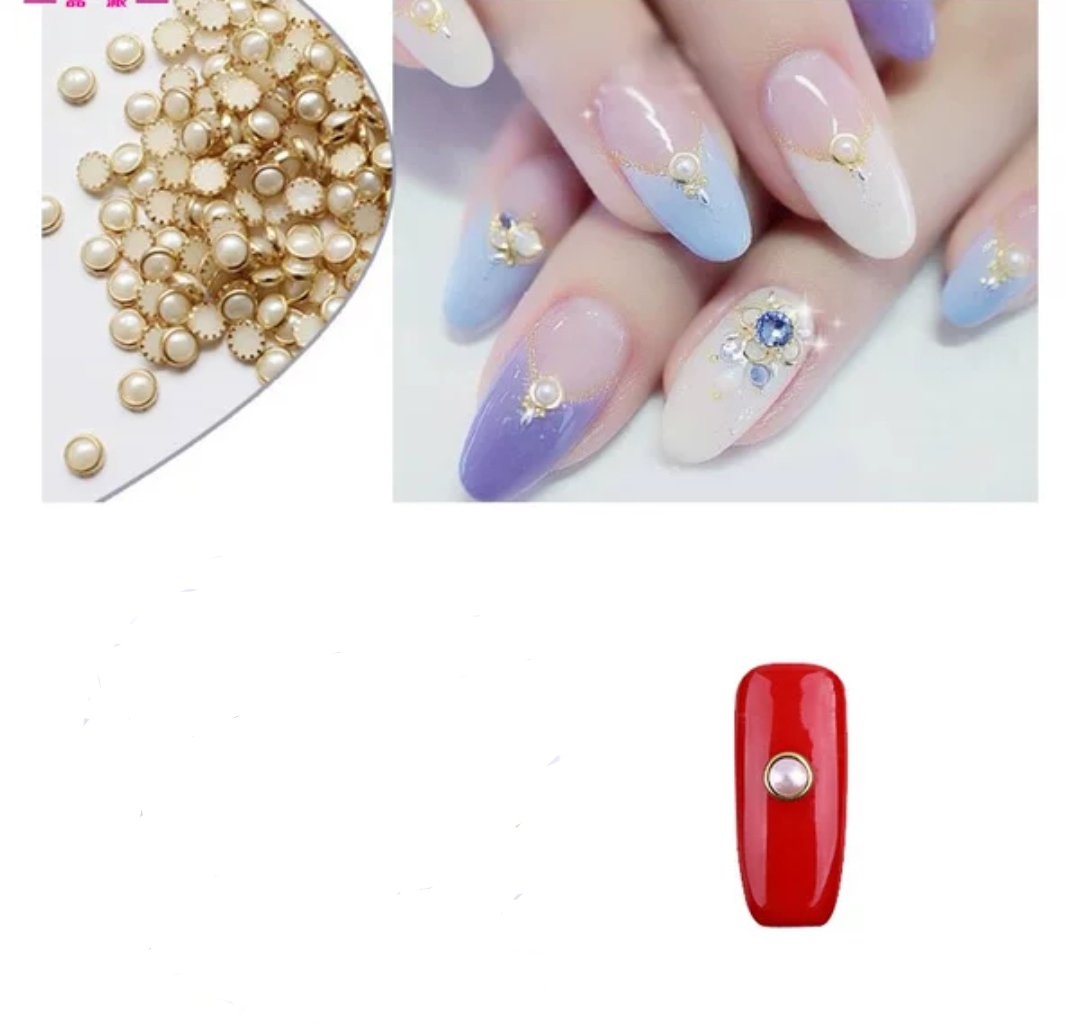 HẠT TRAI VIỀN -ĐÍNH MÓNG -TRANG TRÍ NAIL