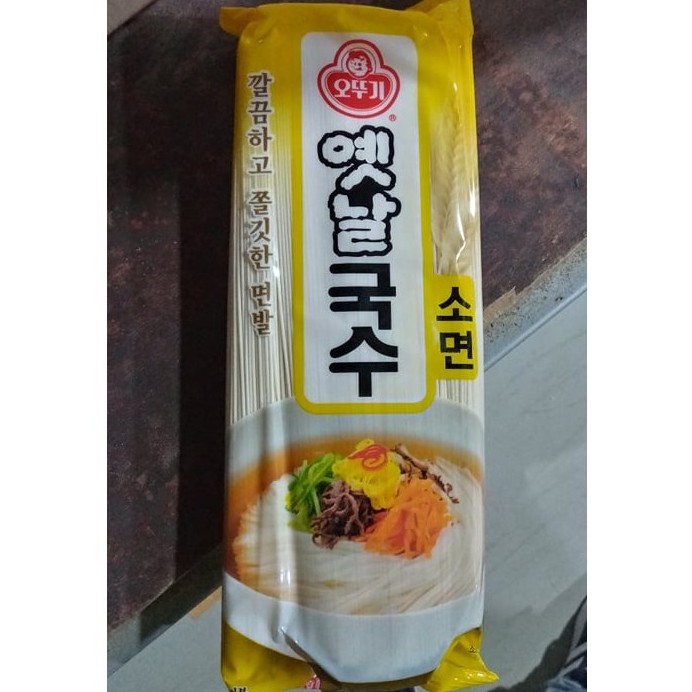 Mì Sợi Nhỏ Ottogi Hàn Quốc 500G. 소면