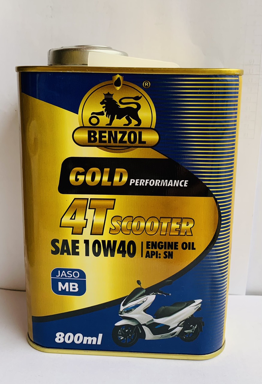 Dầu Nhớt Tay Ga Benzol Gold 800ml SN