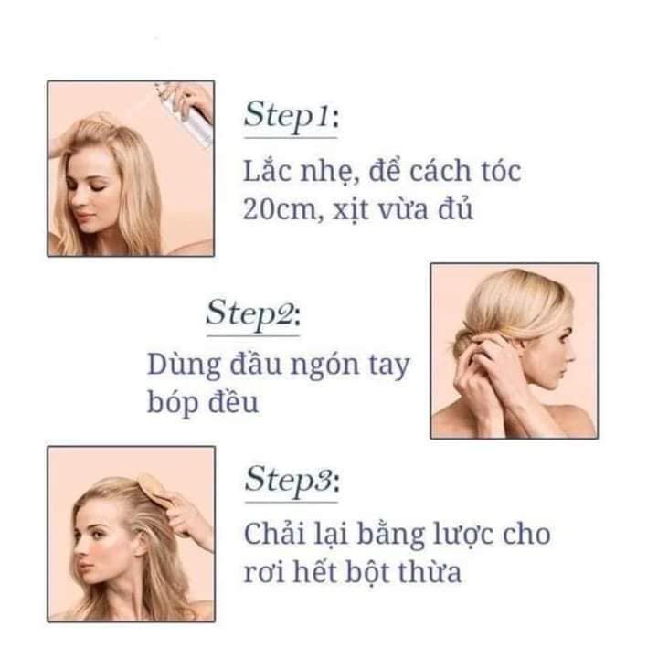 Dầu gội khô dạng xịt ISSY dành cho tóc bết
