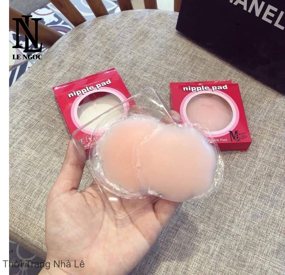 [HCM]Combo 4 miếng dán đầu ti silicone -LN099