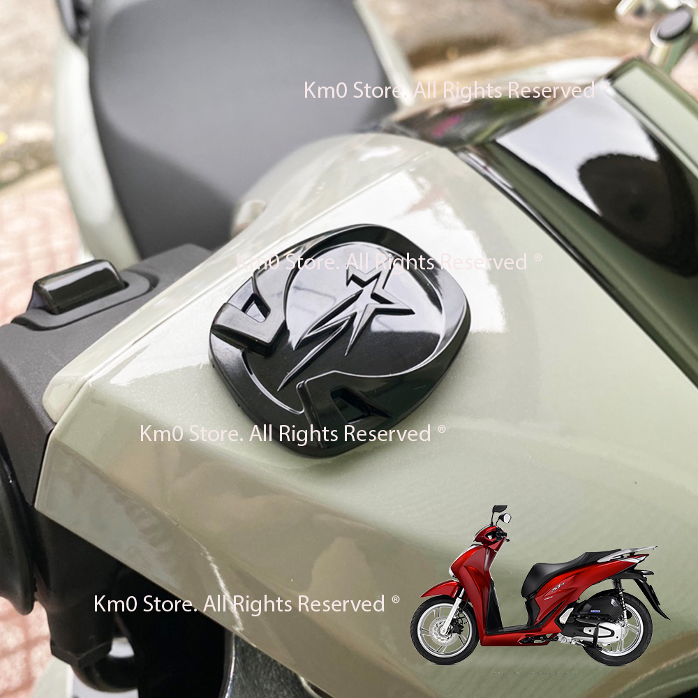 Nắp Che Chân Kính Chiếu Hậu SH 2020 - 2024 Nhựa Xi - GẮNG BÊN PHẢI