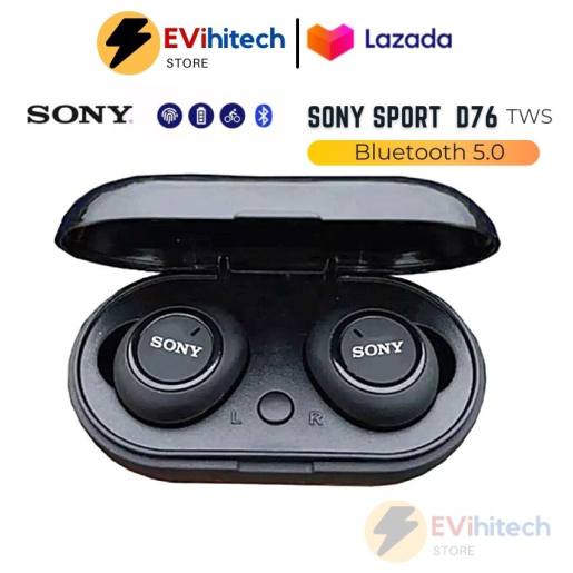 Cung c p Tai Nghe Bluetooth Sony TWS D76 Bluetooth 5.0 Bass chu n