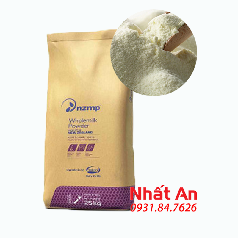 Bột sữa nguyên kem nguồn gốc sữa bò NZPM (chia lẻ từ bao 25kg)