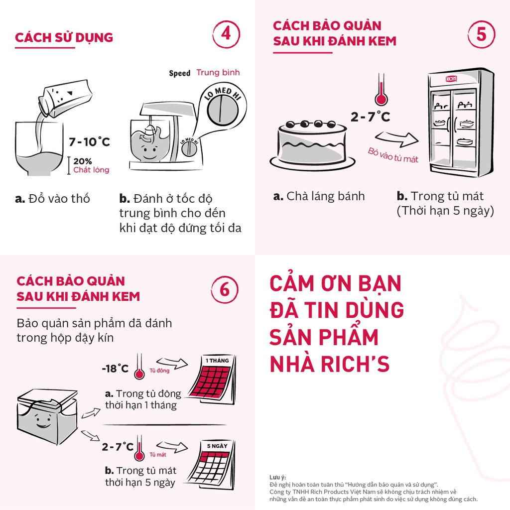 Kem Pha Chế Topping ICEHOT Hộp 907g