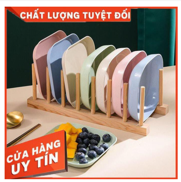 Set 8 đĩa nhựa lúa mạch an toànđĩa nhựa trònđĩa nhựa vuông đẹpbộ 8 đĩa nhựa lúa mạch cực đẹpsét 8 đĩa màu pastel lúa mạch an toàn sức khoẻđĩa đựng đồ ăn trái cây tiện lợi giá rẻđựng đồ an dặm