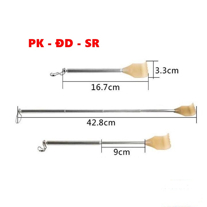 Móc khóa Gãi lưng Rút gọn - Siêu Rẻ