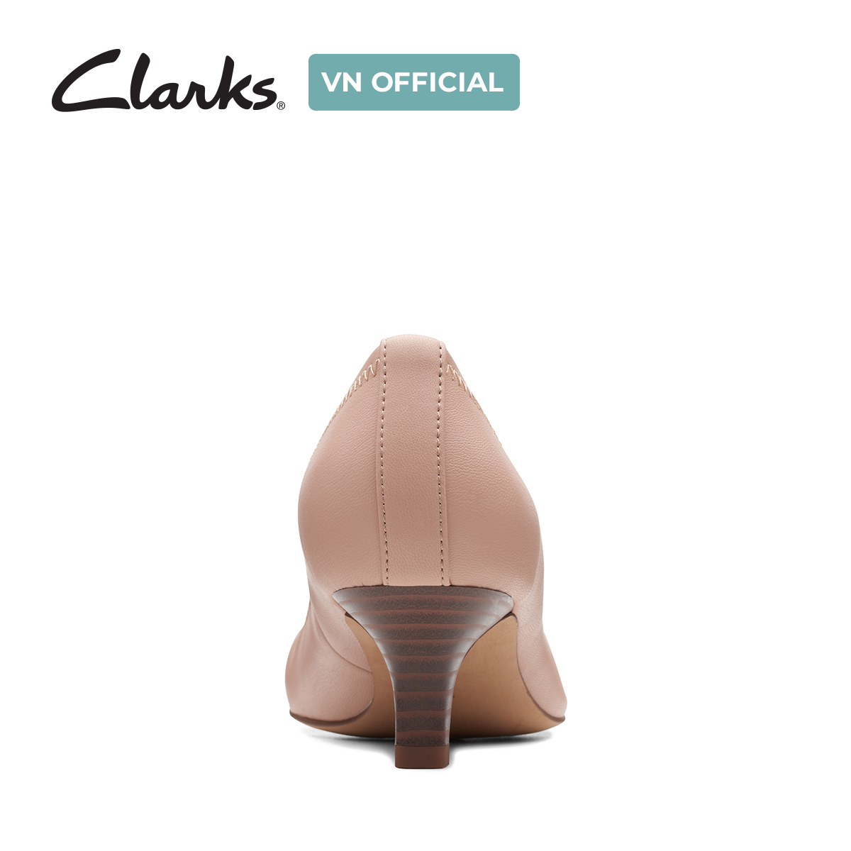 Giày Cao Gót 5cm Da Nữ Clarks - Shondrah Rae
